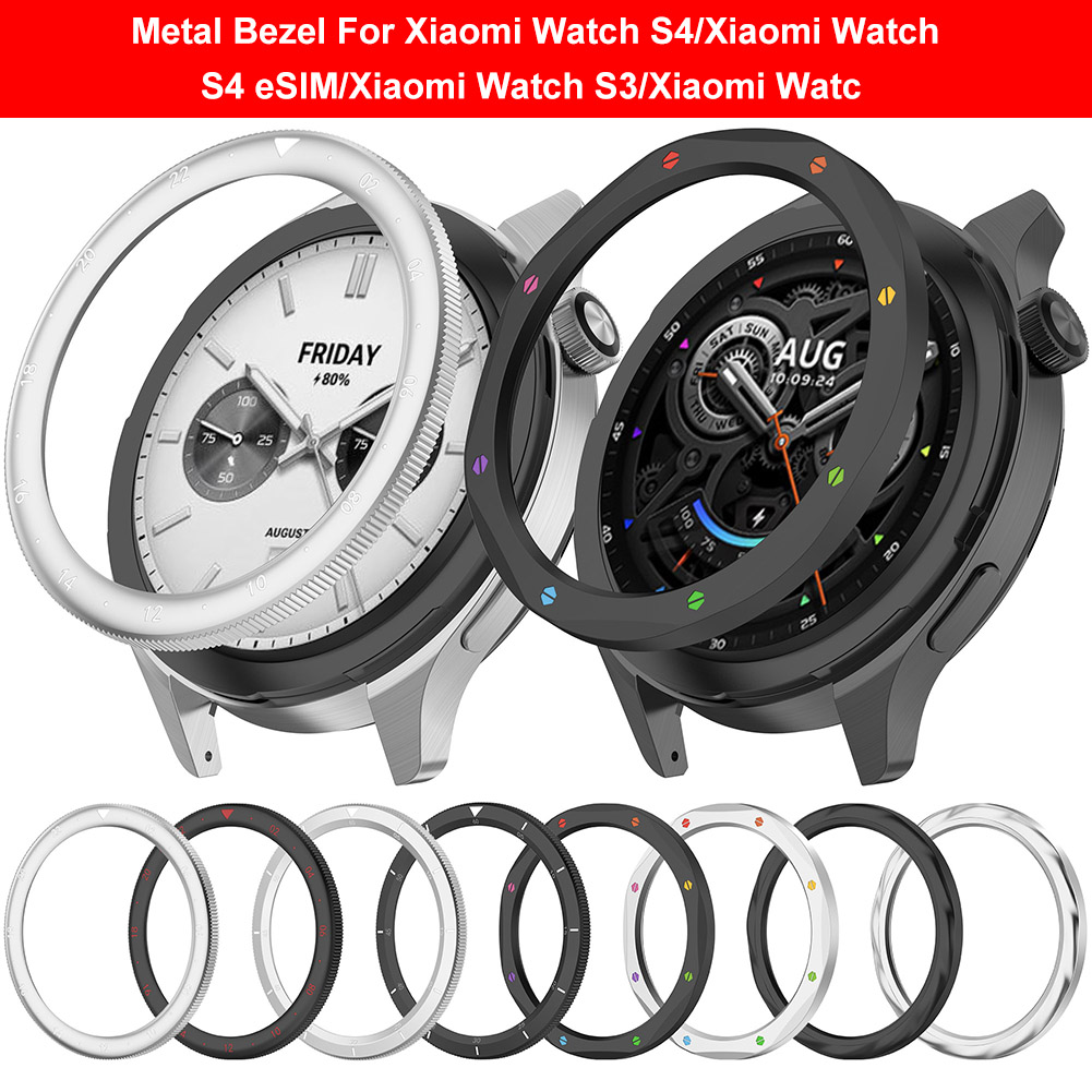Xiaomi Smartwatch S4 Accessories - Anello in metallo per Xiaomi Watch