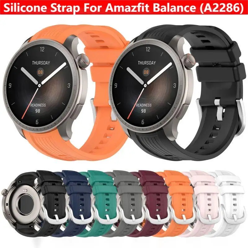Silicone Band Replacement - Cinturino in silicone per smartwatch Amazfit
