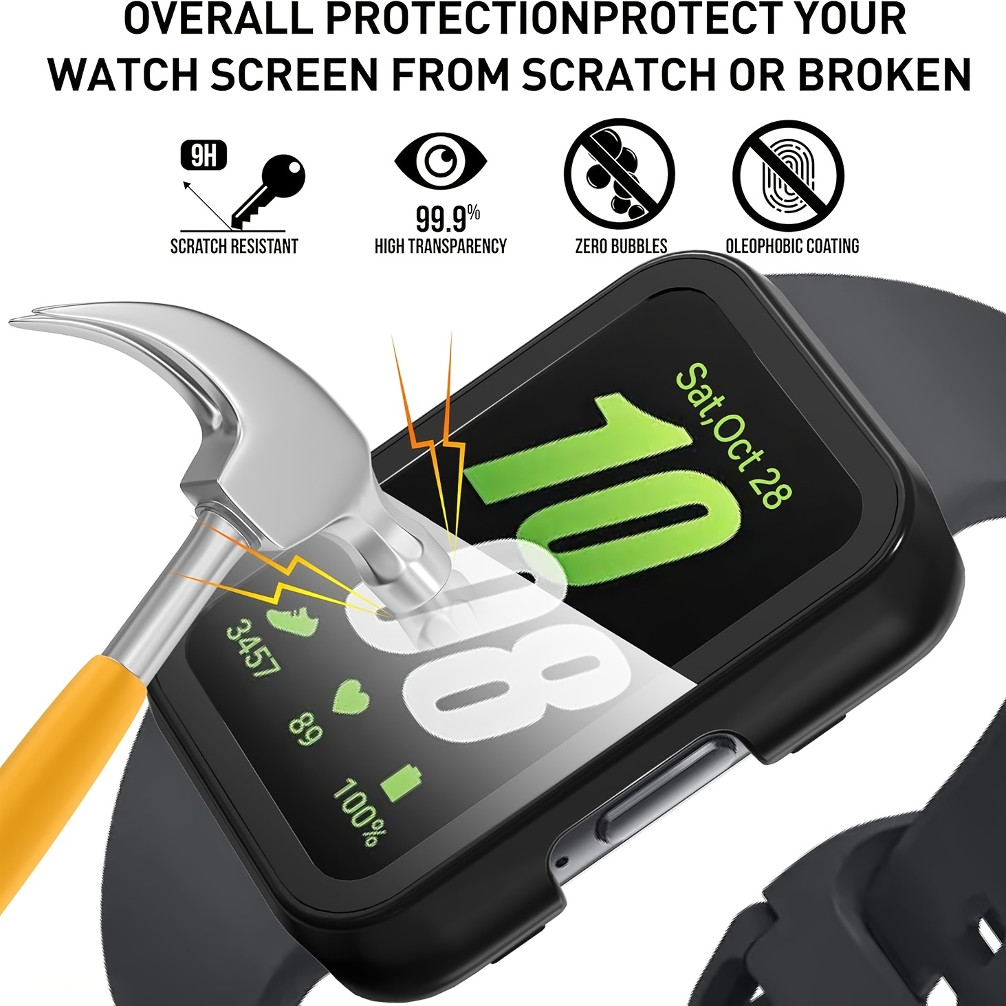 Vetro+Cover per Samsung Galaxy - Samsung Smartwatch Accessories recensione e prezzo