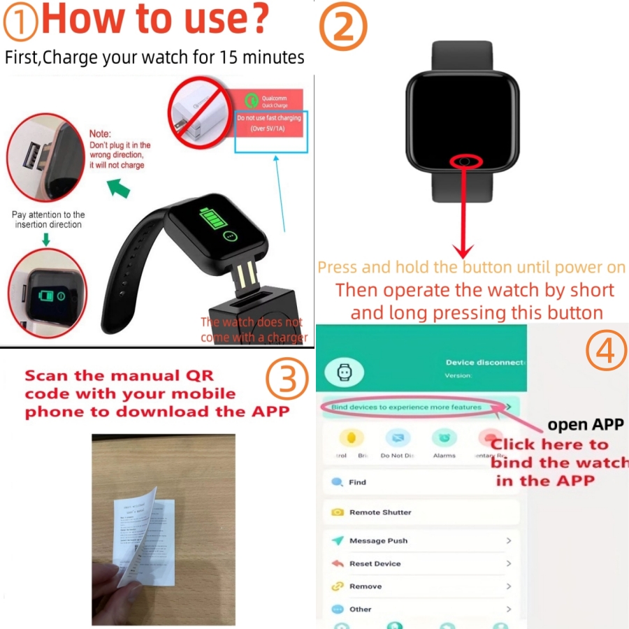 Smart Watch messaggio ricorda  - Smartwatch Touch recensione e prezzo